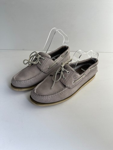 Timberland leather deck shoes
