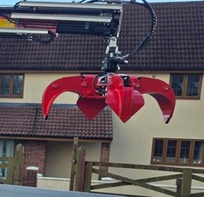 Crane Hiab Rotator Grab