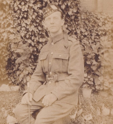 Rppc ww1 scottish - rppc,