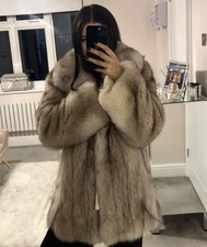  Real Vintage Blue Fox Fur