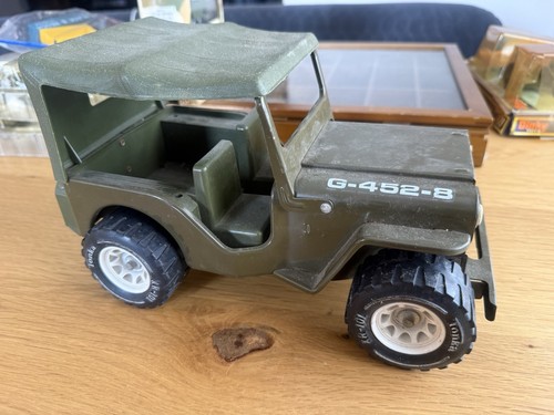 Vintage tonka army jeep - army,