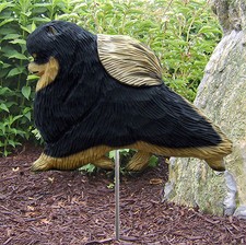 Pomeranian Outdoor Garden Sign