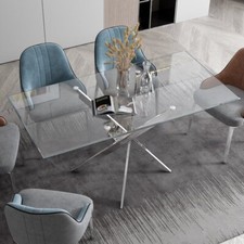 Modern Glass Table Rectangle