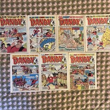 Dandy comic Bundle x 7 6x 1992