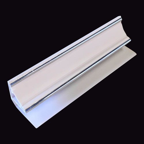 Silver white 5mm - 5mm, coving