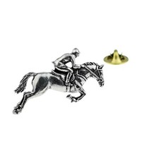 Horse & Jockey English Pewter