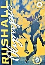 RUSHALL OLYMPIC V WESTFIELDS 22/1/1994 WEST MIDLANDS LEAGUE - PREMIER DIVISION