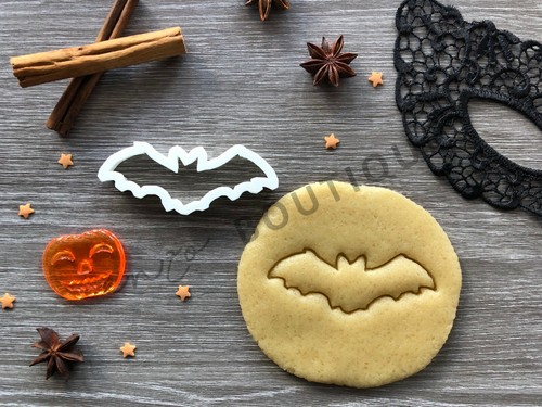 Bat cookie cutter fondant - bat, |