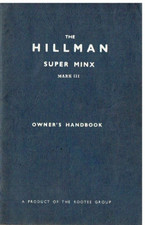 HILLMAN SUPER MINX MKIII