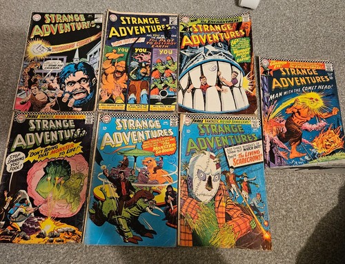 Strange adventures 1960s - adventures, dc