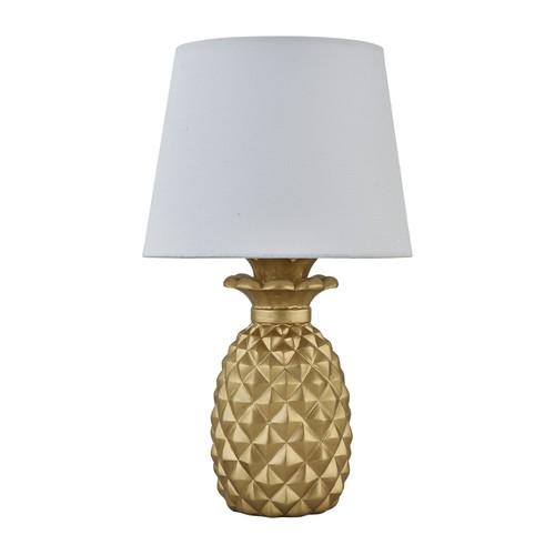Modern pineapple gold resin - gold,