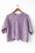Zara Knit Sweater Lilac
