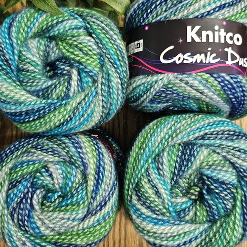 100g knitco cosmic dust - x,