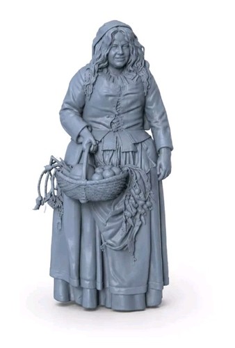 Medieval female peasant 16 - medieval,