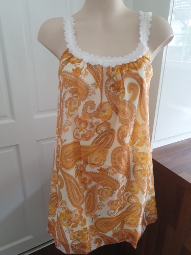 Vintage double layer - layer, nylon