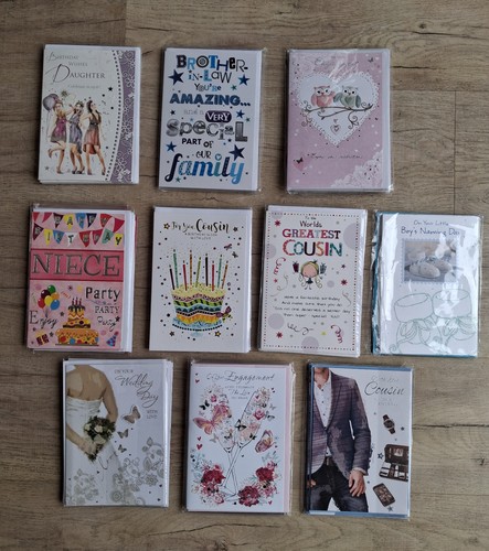 Wholesale joblot various cards - wholesale,