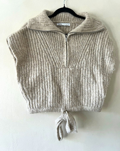 Zara grey women cable knit - grey,