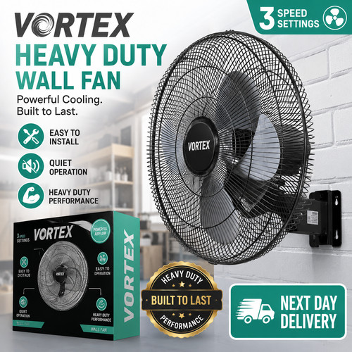 Wall fan heavy duty - wall,