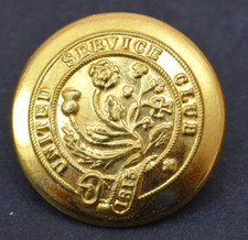 United Services Club ~ Button