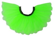 Neon Tutu  80s Fancy Dress Petal Rainbow Multi Colour Hen Party Music Festival