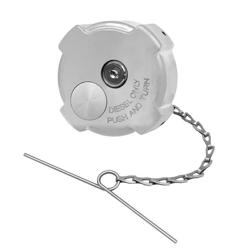 Locking diesel fuel - locking, cap