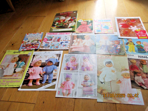 Job lot vintage knitting - job,