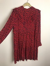 Red Animal Leopard Print