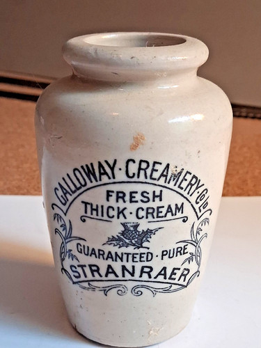 Antique cream pot - cream,