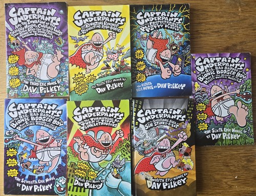 Captain underpants bundle 3rd - captain,