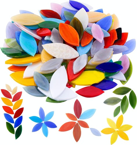 200g petal mosaic tiles - petal, mixed