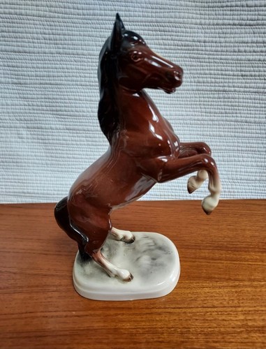Rearing horse ornament - horse,
