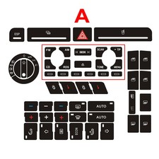 Car Button Repair Decal