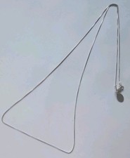 NEXT Sterling Silver Box Link Necklace 21" 1.8g. R6M