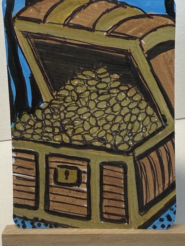 Aceo original art card - aceo,