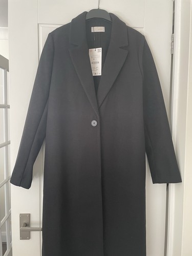 Zara ladies black coat - zara,