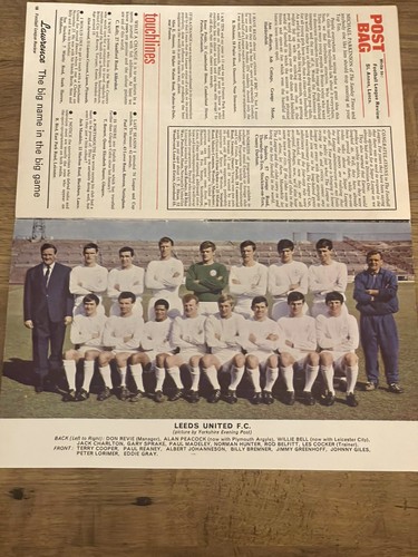 Leeds united memorabilia - leeds,