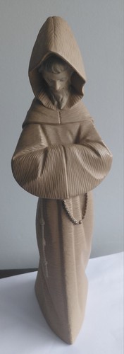 Lladro franciscan monk - lladro,