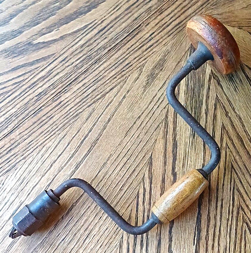 Vintage original hand - original, brace