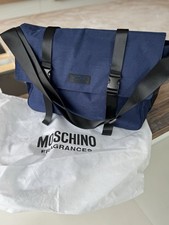 Moschino Shoulder Crossbody Bag Parfums Blue Satchel Travel / Work Weekend
