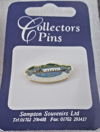 Souvenir pin badge lake - souvenir,