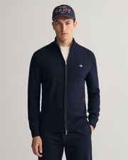 GANT Mens Casual Cotton Zip