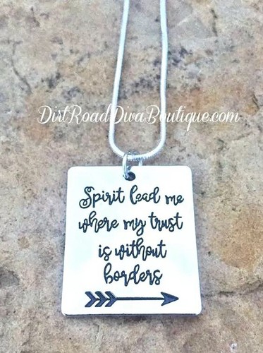 Spirit lead where trust - where,