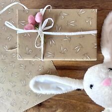 Easter Bunny Kraft Wrapping
