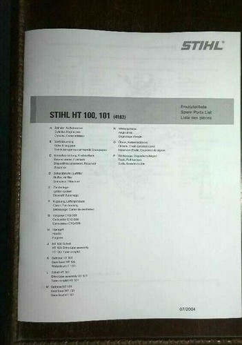 100 101 ht100 - 100,, stihl
