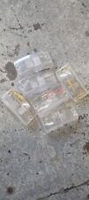 VESPA JOB LOT FRONT INDICATOR GLASS 3 PAIRS CLEARANCE PX LML T5 CLEAR LENS