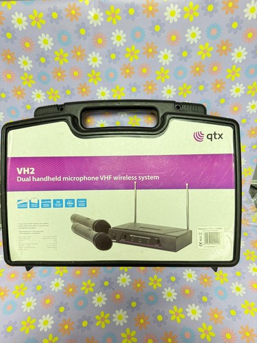 Qtx dual wireless microphones - dual,