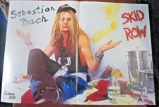 Skid Row Sebastian Bach Metal Hammer ! Single-Sided Poster 1990