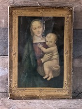 Vintage French Religious Icon