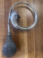 Antique Nickel Brass Car Horn