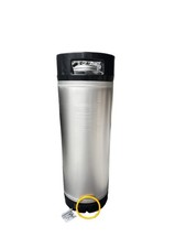 New 5 Gallon Ball Lock Keg 304